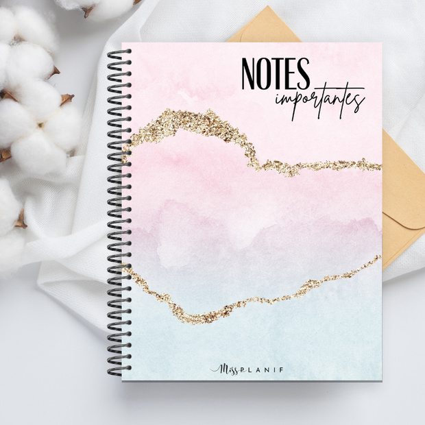Précommande - Grand cahier de notes - Éli