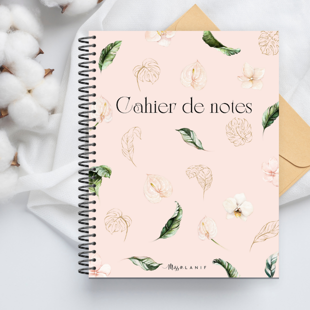 Précommande - Grand cahier de notes - Élodie