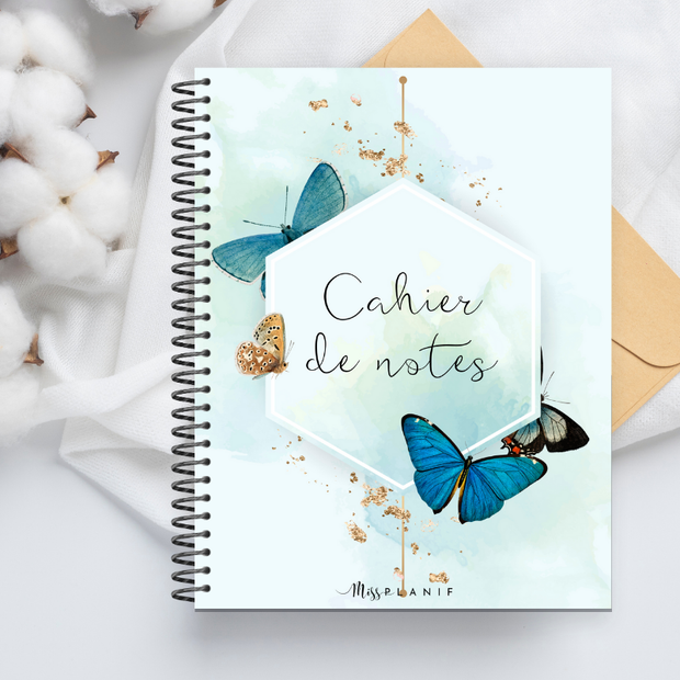 Précommande - Grand cahier de notes - Leslie