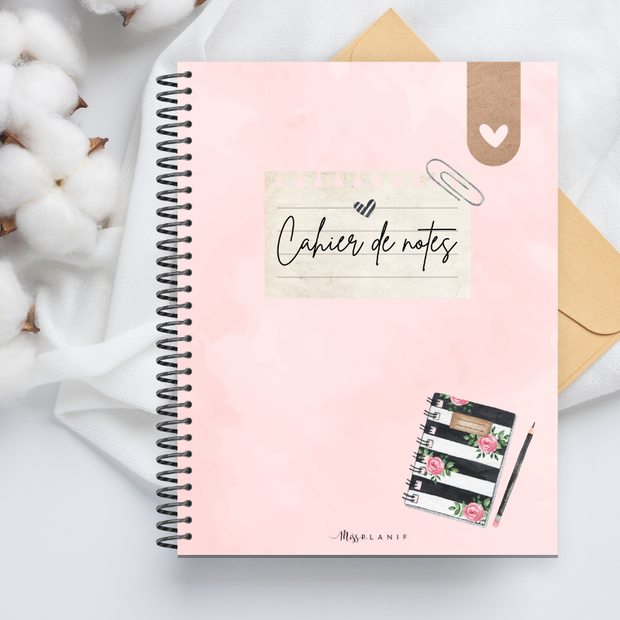 Précommande - Grand cahier de notes - Olivia