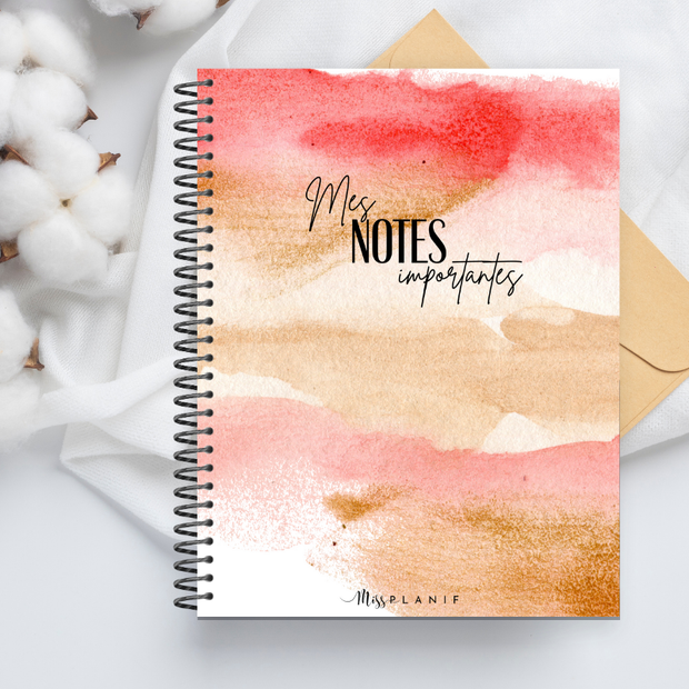 Précommande - Grand cahier de notes - Rosalie