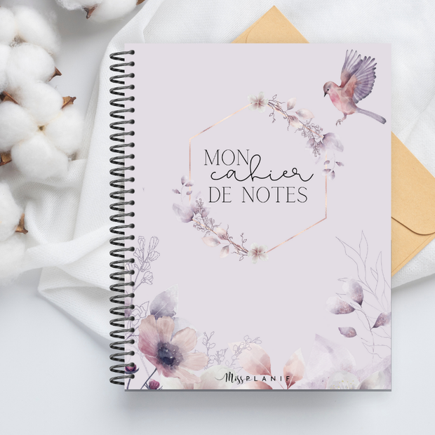 Précommande - Grand cahier de notes - Zoé