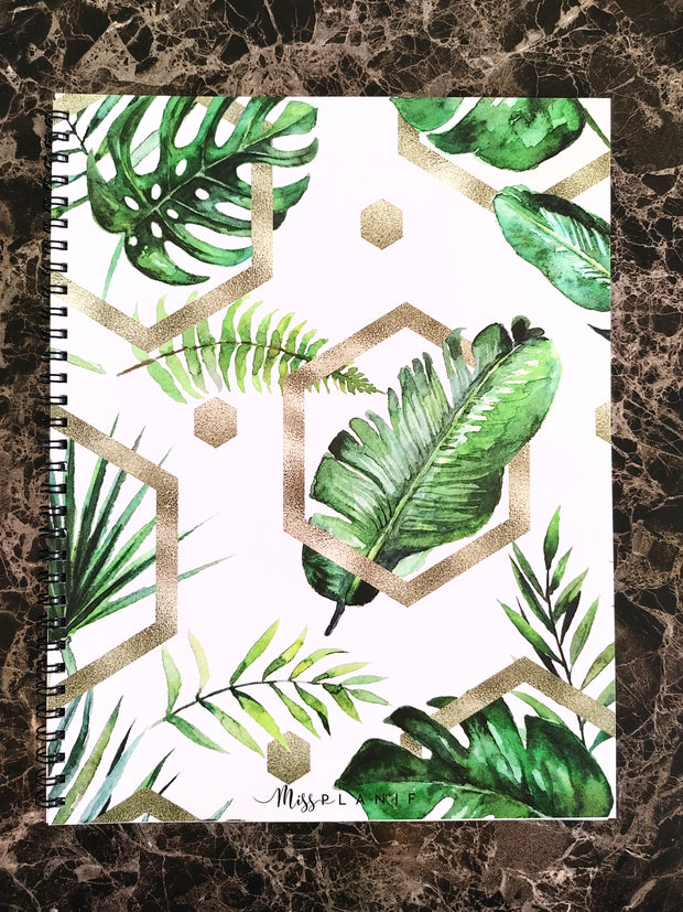 Grand cahier de notes - Plantes