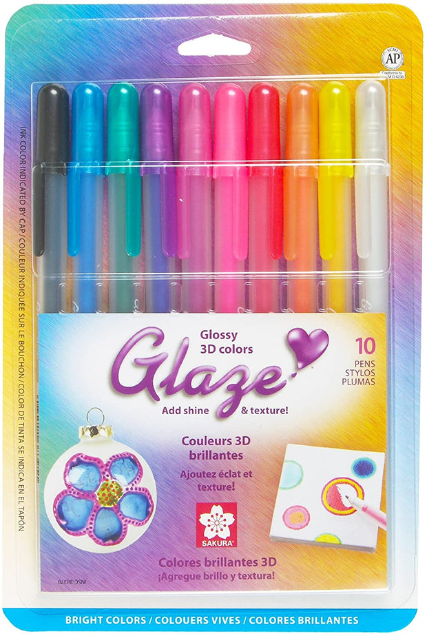 Gelly Roll Glaze - Étui de 10 stylos
