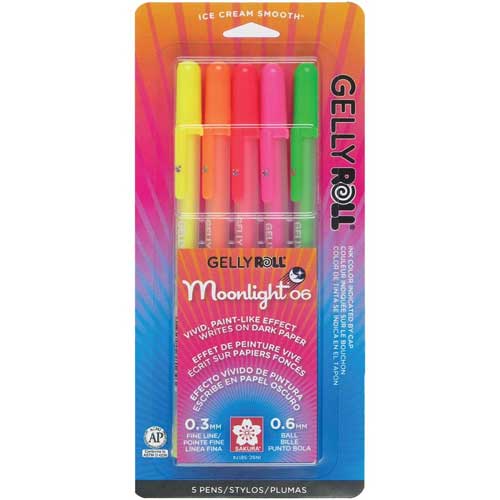 Gelly Roll Moonlight Fine Dawn - Étui de 5