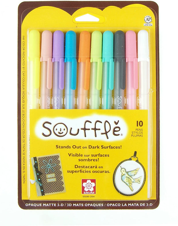 Gelly Roll Soufflé - Étui de 10 stylos