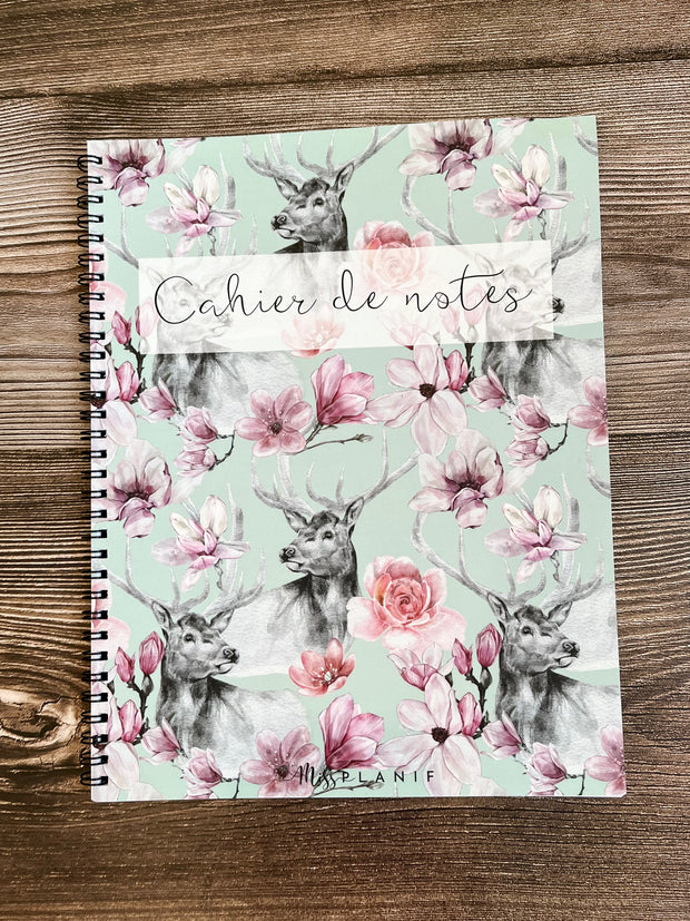 Grand cahier de notes - Chevreuil