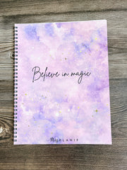 Grand cahier de notes - Believe in magic