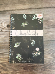 Petit cahier de notes - Fleuri