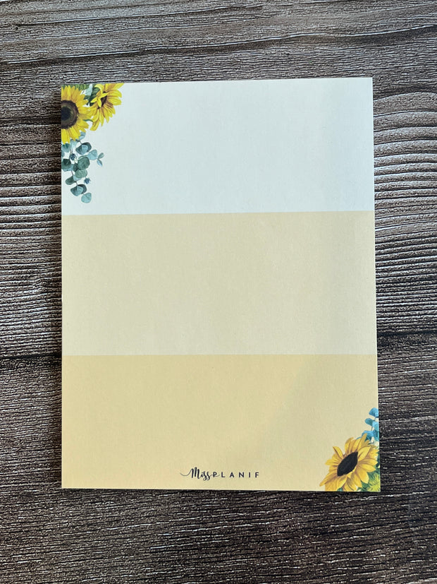 Petit bloc-notes - Dégradé orange