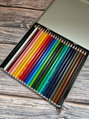 Stabilo Aquacolor - Boîte de 24 crayons