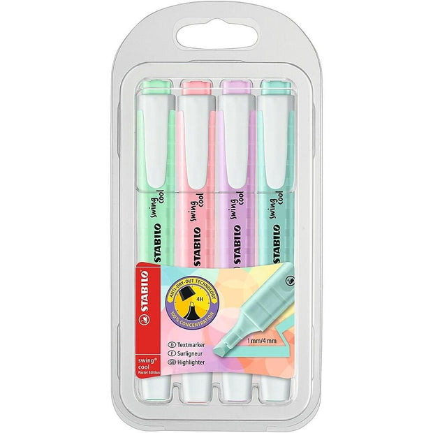 Stabilo Swing Cool Pastel - Ensemble de 4 